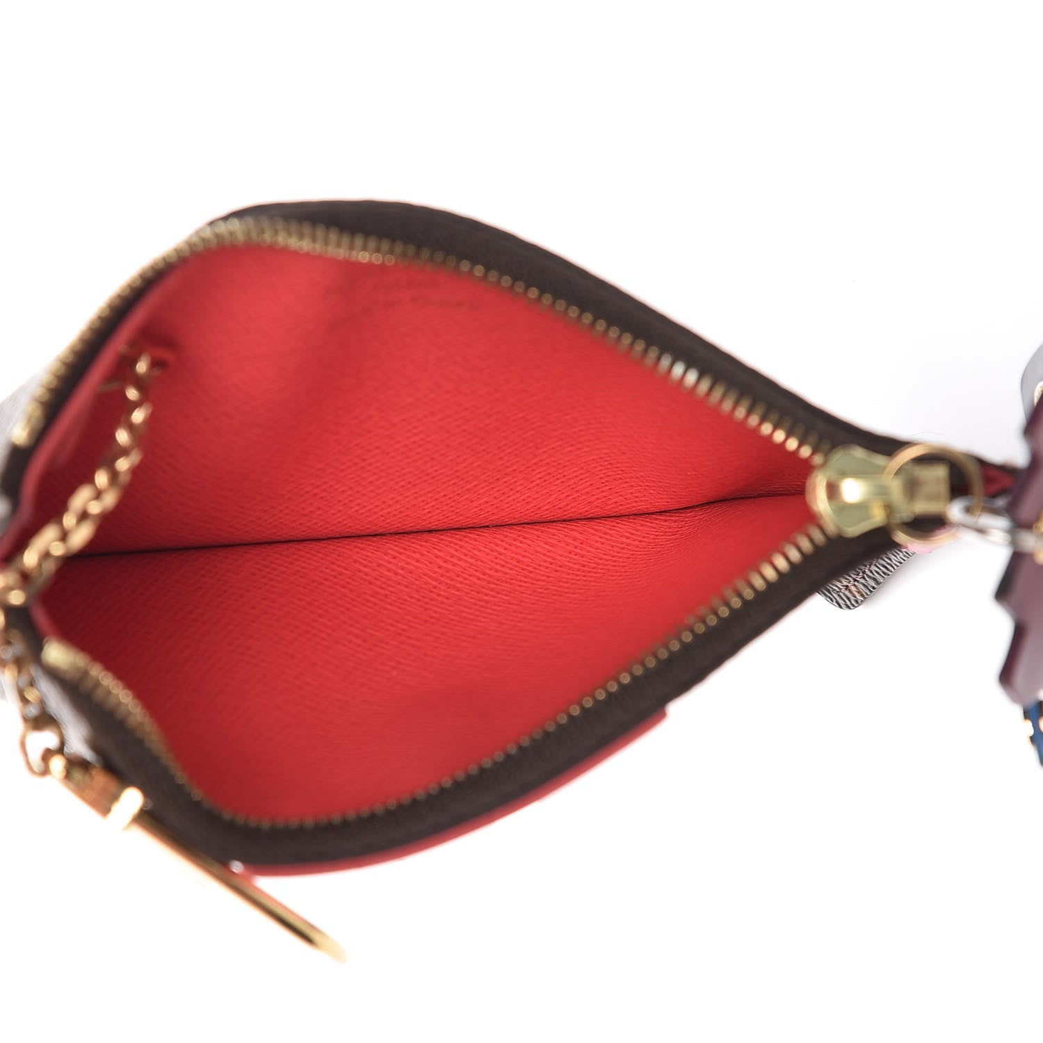 Louis Vuitton Monogram Totem Key Pouch Flamingo 5 of 10