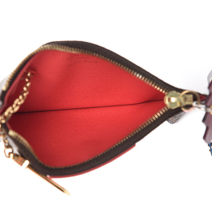 Louis Vuitton Monogram Totem Key Pouch Flamingo 5 of 10