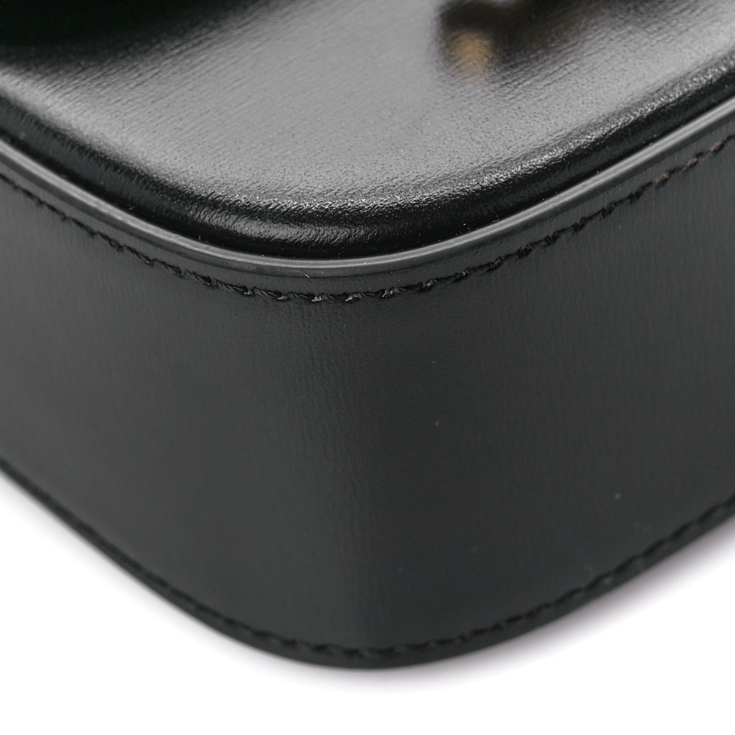 Celine Shiny Calfskin Mini Triomphe Black 9 of 10