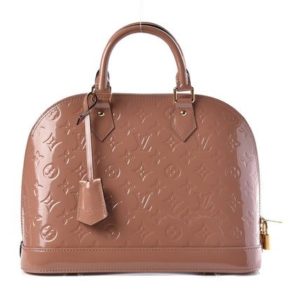 Louis Vuitton Vernis Alma PM Rose Velours 1 of 10