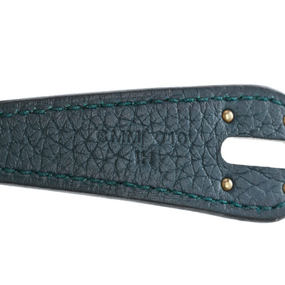 Hermes Taurillon Clemence Lindy 26 Vert Cypress 7 of 11