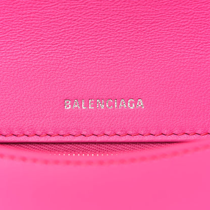 Balenciaga Shiny Box Calfskin Ghost Sling Bag Fuchsia 6 of 9
