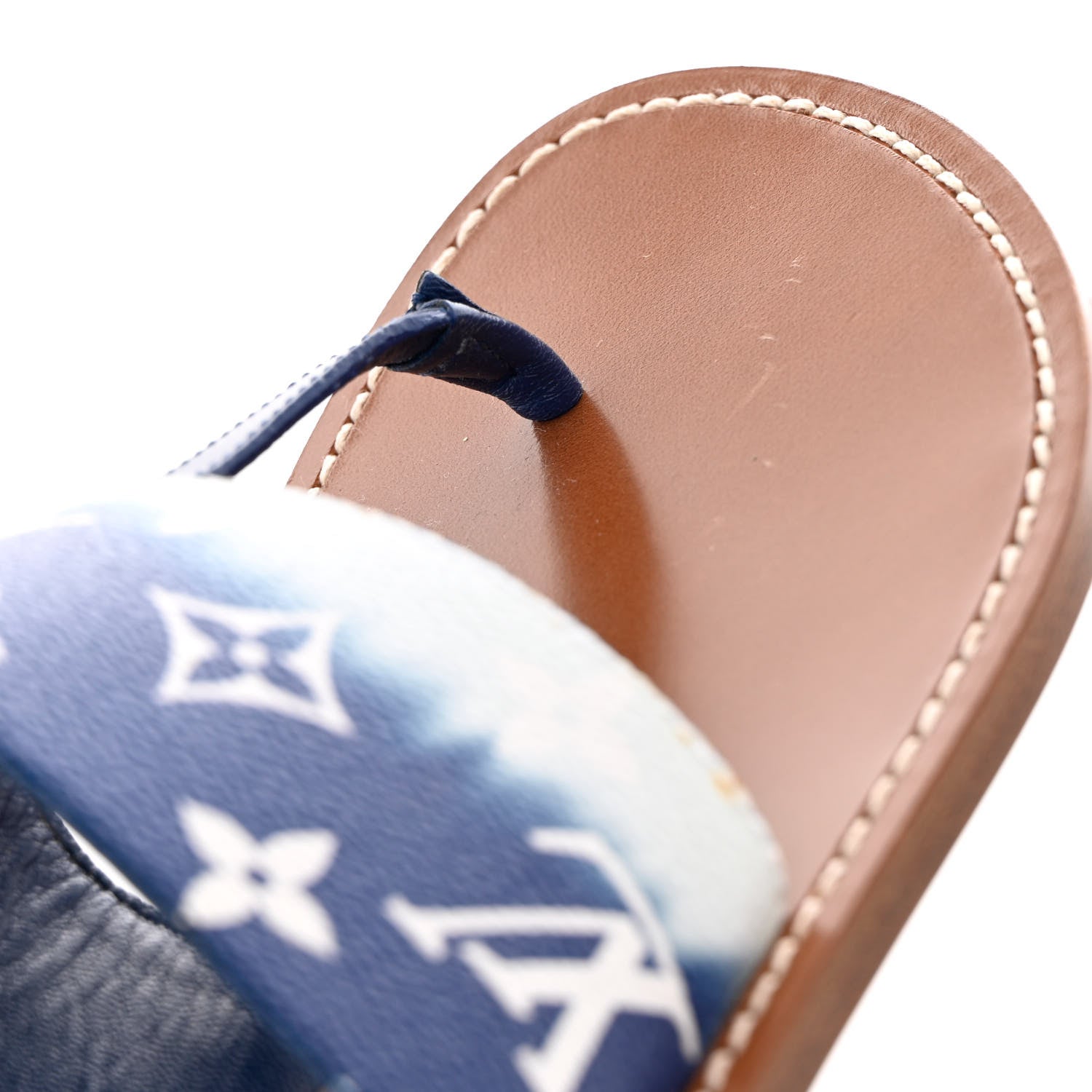 Louis Vuitton Monogram Escale Palma Sandals 37 Blue 11 of 12