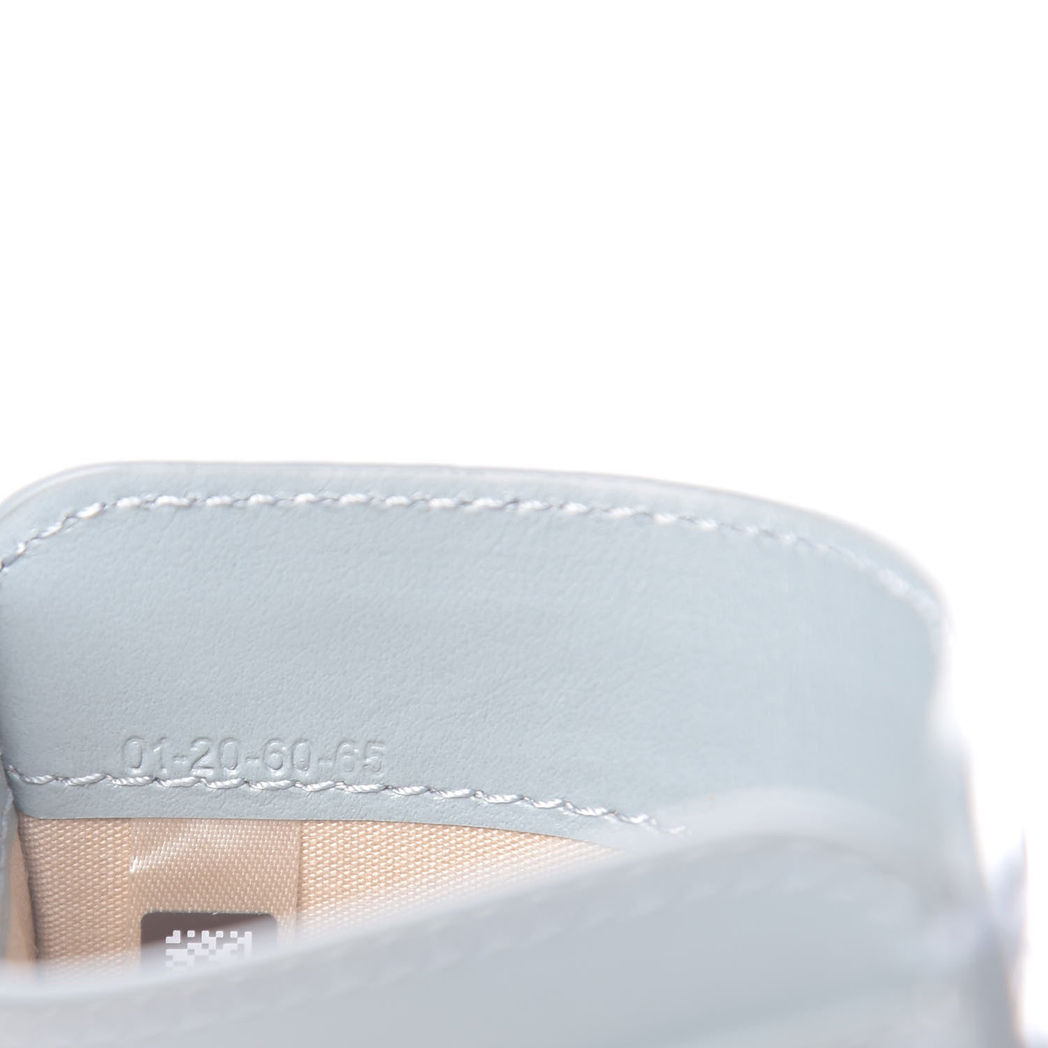 Chloe Calfskin C Card Holder Faded Blue 8 of 8