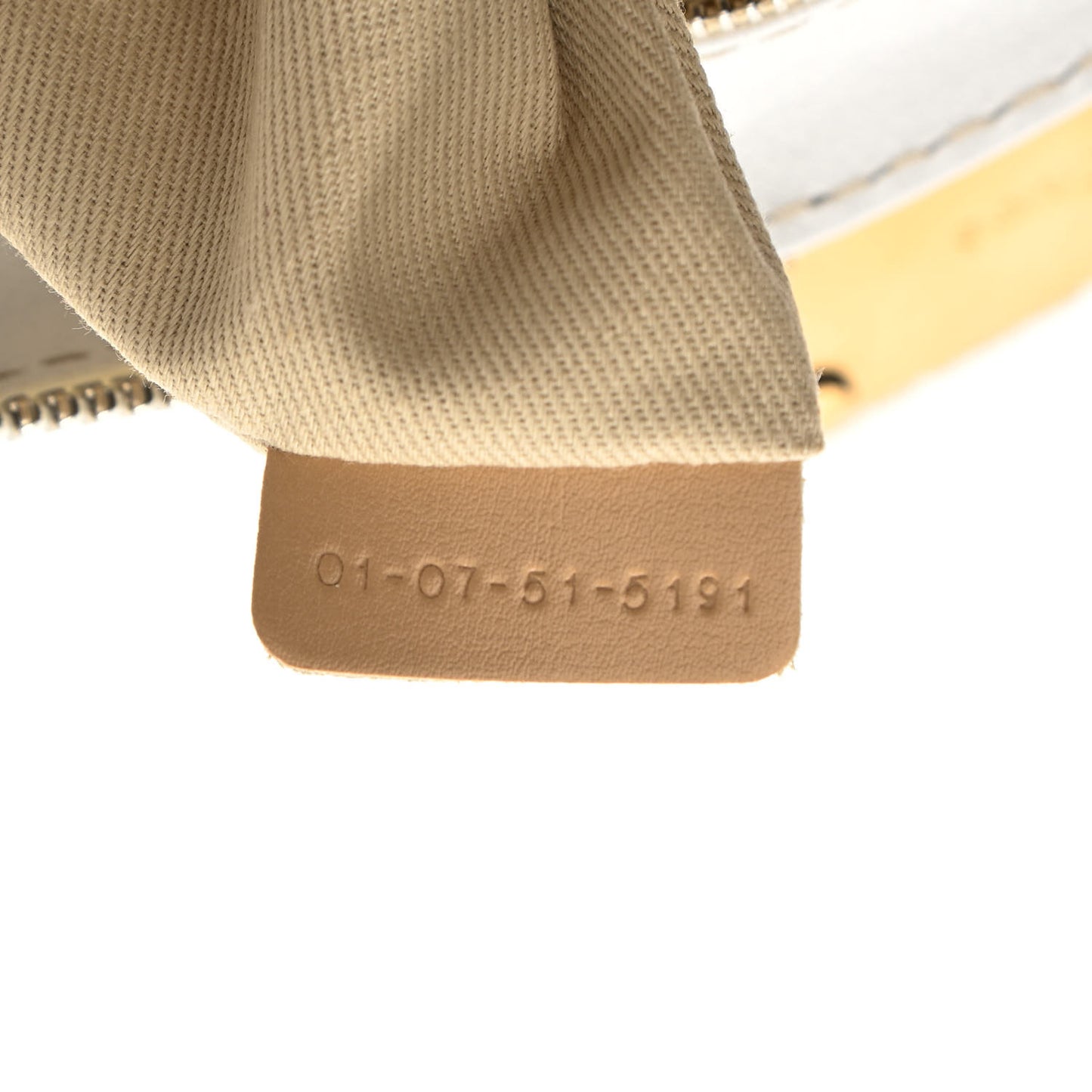 Calfskin Medium Paddington Satchel White