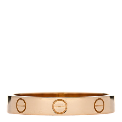Cartier 18K Yellow Gold 3.5mm LOVE Wedding Band Ring 61 9.5 3 of 5