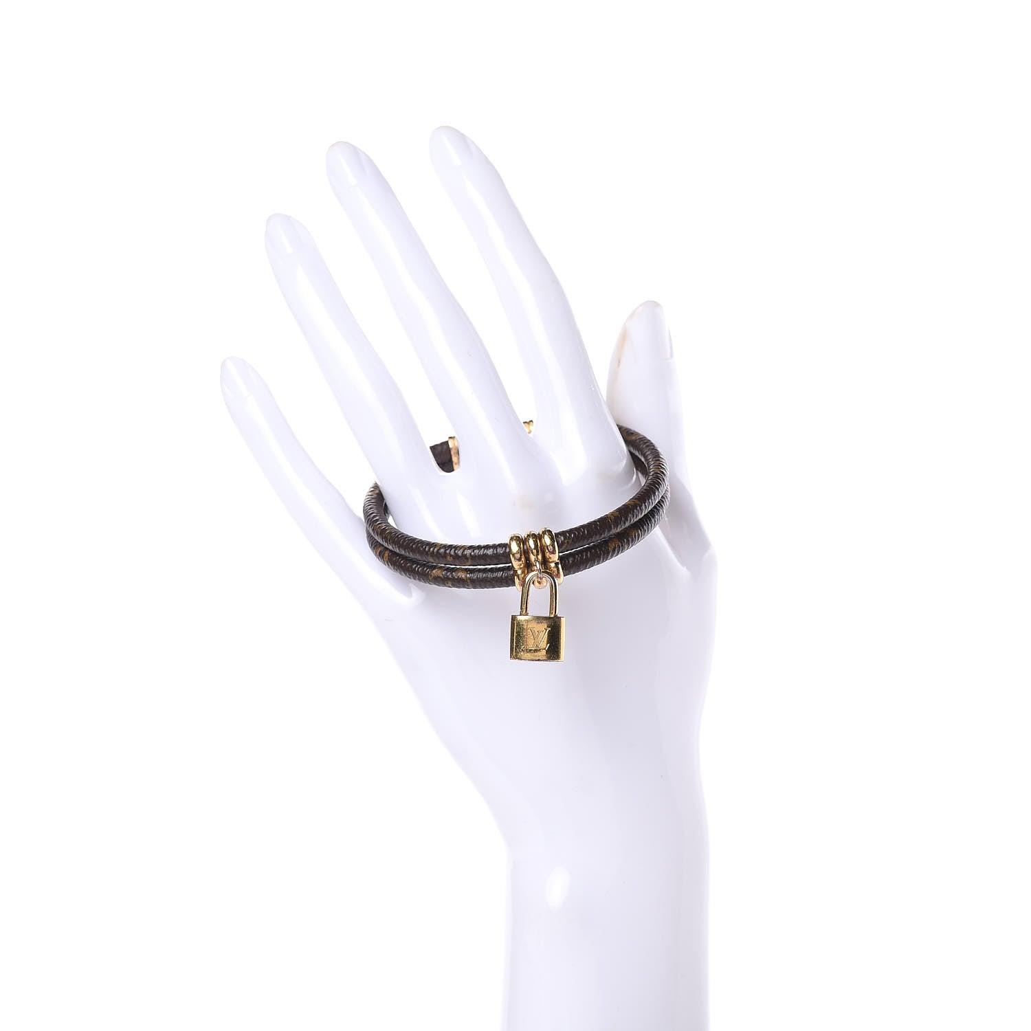 Louis Vuitton Monogram Keep It Twice Bracelet 19 2 of 6
