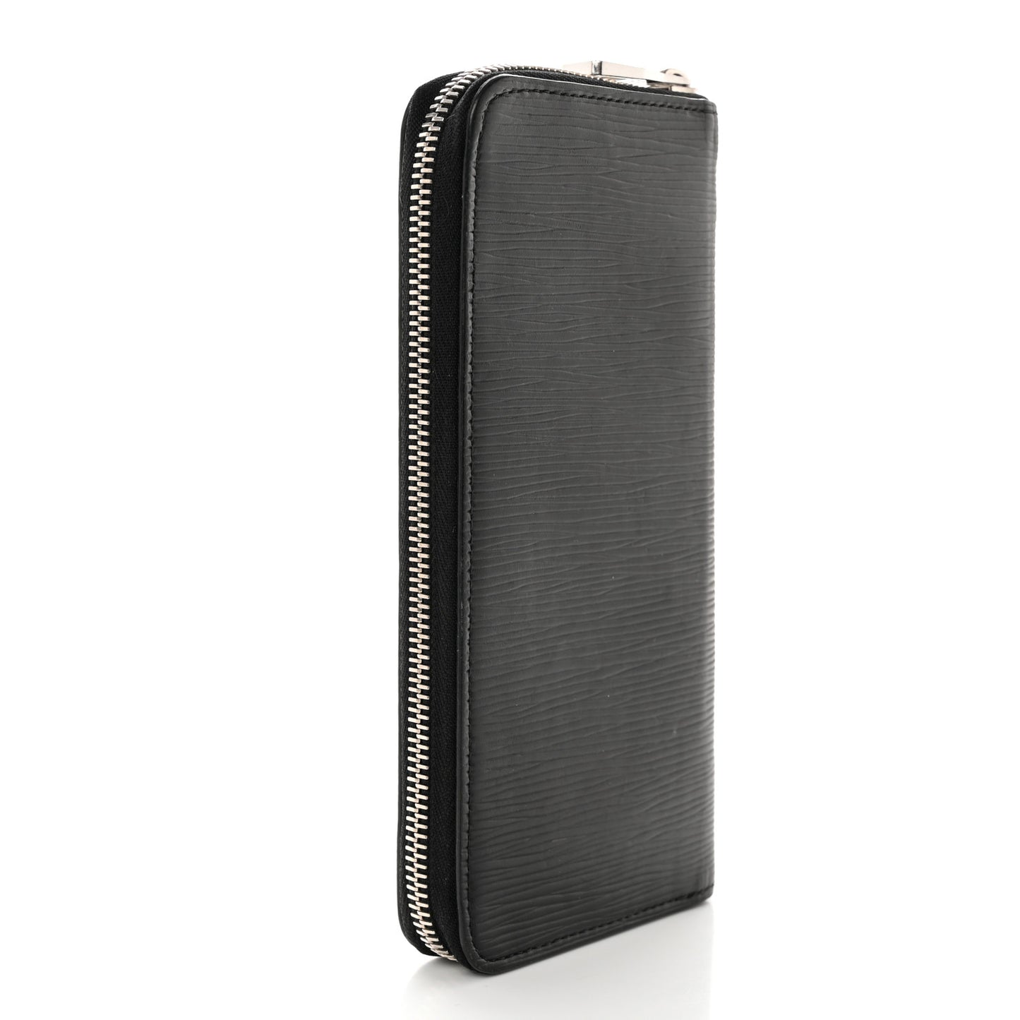 Epi Zippy Vertical Wallet Black