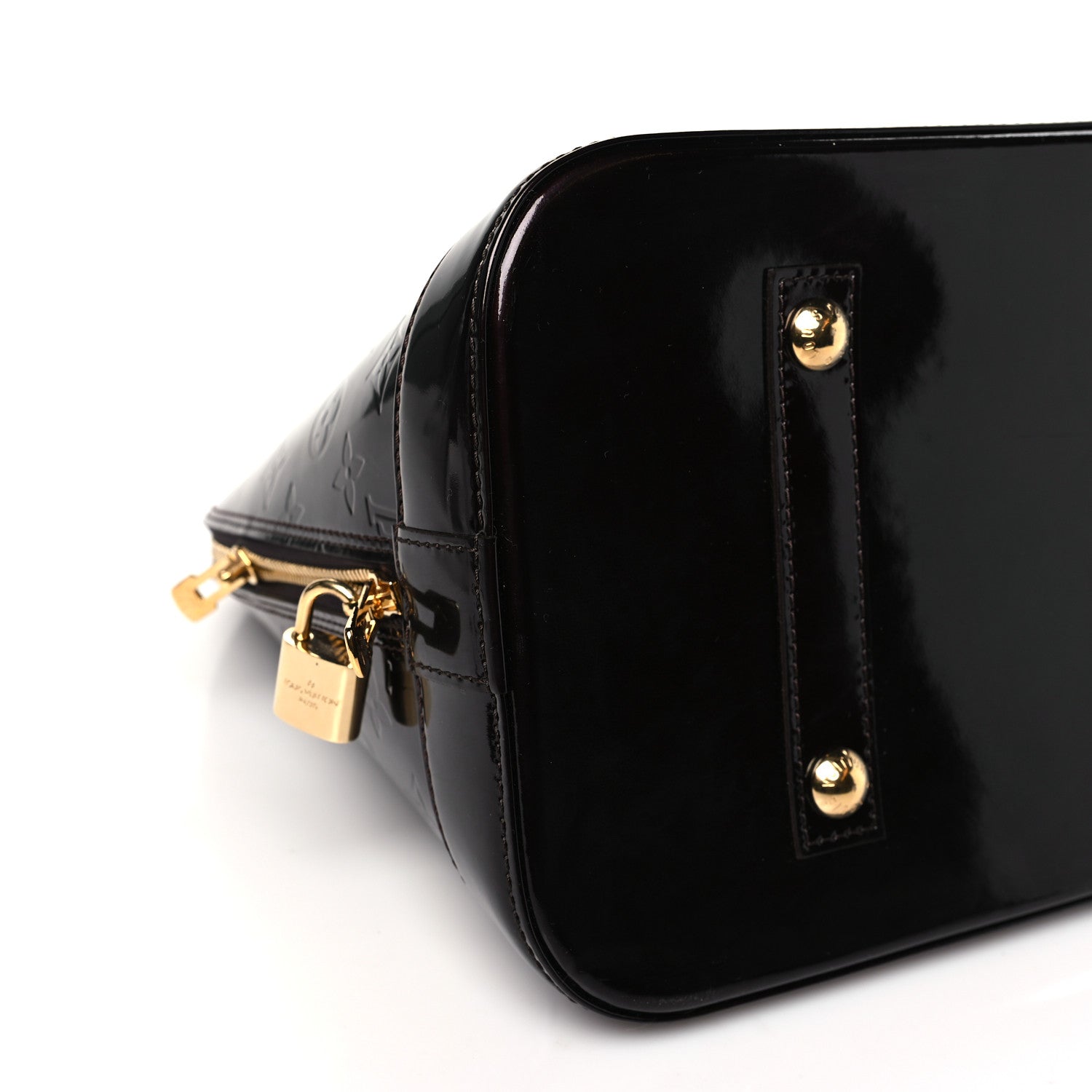 Louis Vuitton Vernis Alma GM Amarante 8 of 9