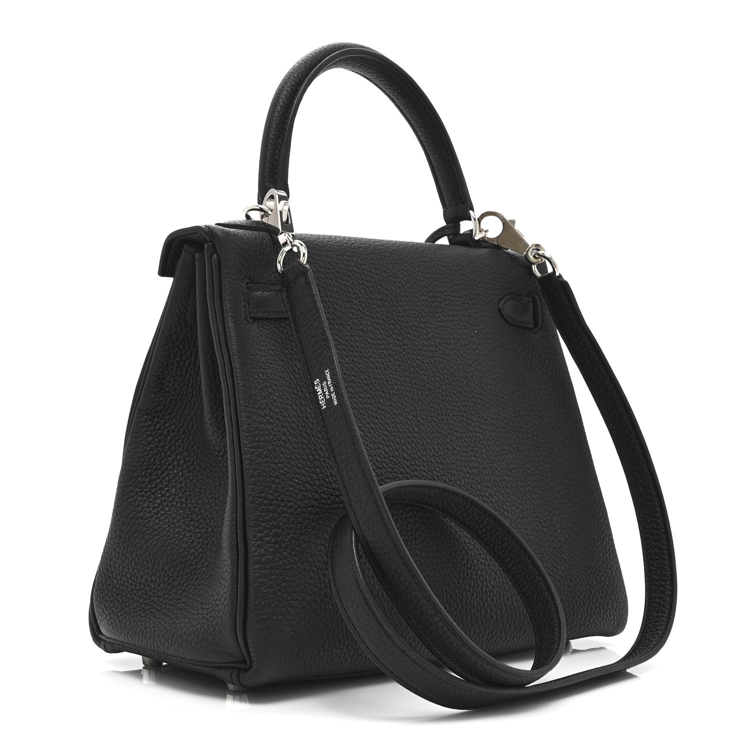Hermes Togo Kelly Retourne 25 Black 3 of 10