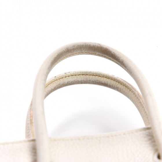 Taurillon Clemence Birkin 30 White