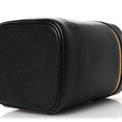 Chanel Caviar Vanity Cosmetic Case Black 11 of 14
