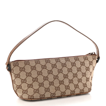 Gucci Monogram Boat Pochette Brown 3 of 19