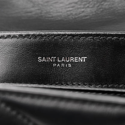 Saint Laurent SAINT LAURENT Calfskin Y Quilted Monogram Toy Loulou Crossbody Bag Black 6 of 12