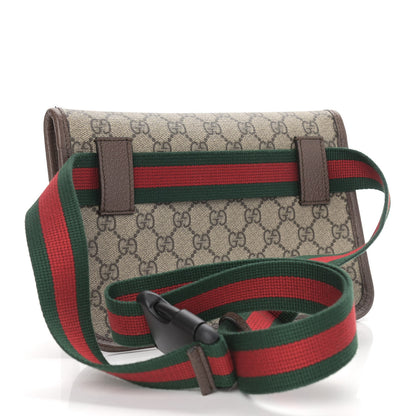Gucci GG Supreme Monogram Neo Vintage Web Belt Bag Brown 3 of 9
