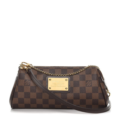Louis Vuitton Damier Ebene Eva Clutch 1 of 8