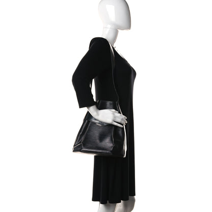 Louis Vuitton Epi Sac D'Epaule Black 2 of 26