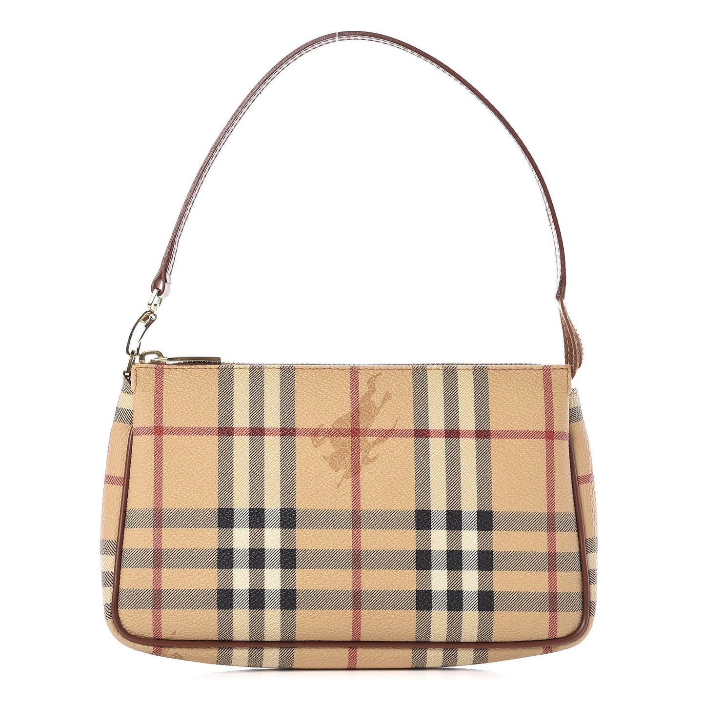 Haymarket Check Pochette Chocolate
