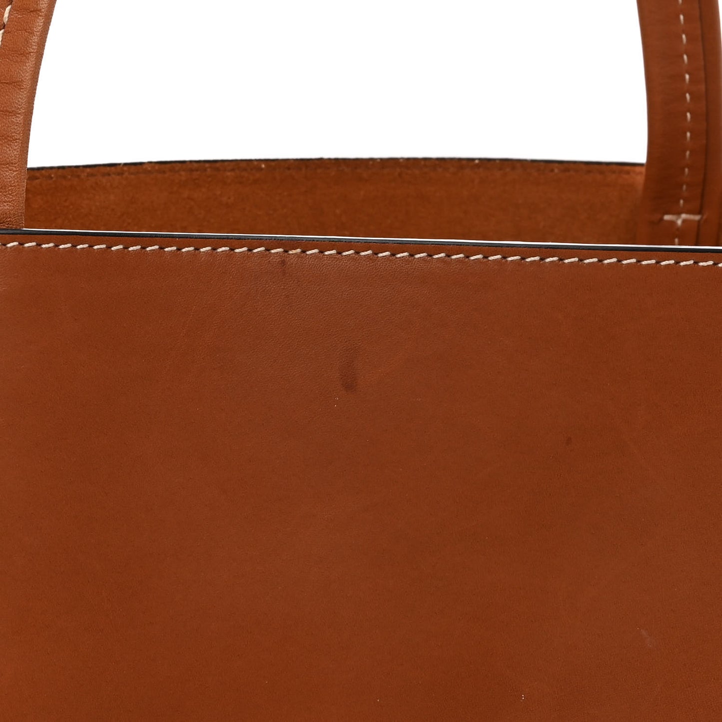 Smooth Calfskin Medium Belt Cabas Phantom Brown