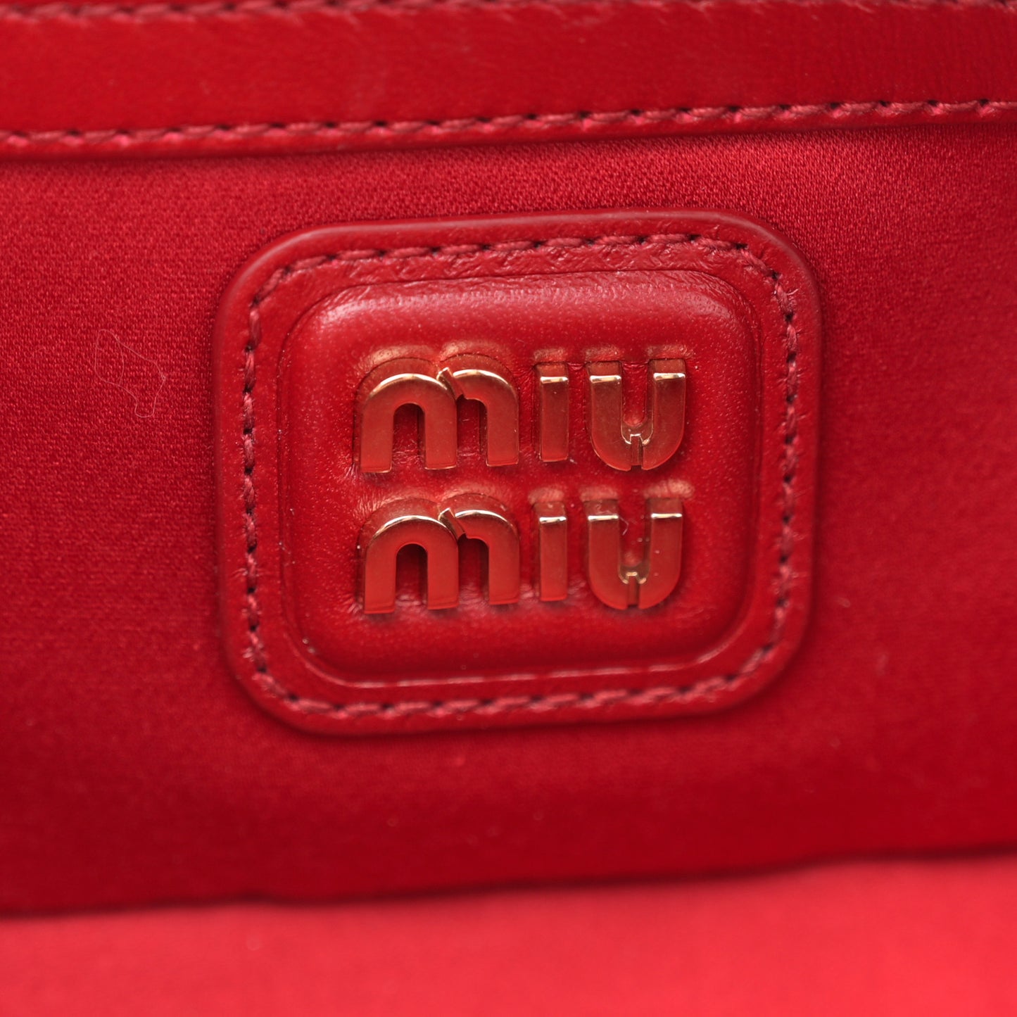 Nappa Matelasse Regular Arcadie Top Handle Bag Rosso