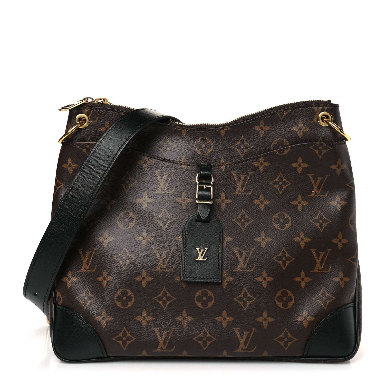 Louis Vuitton Monogram Odeon PM Black 1 of 7