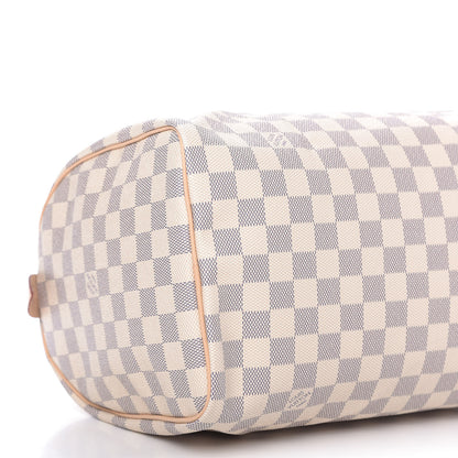 Louis Vuitton Damier Azur Speedy 30 6 of 9