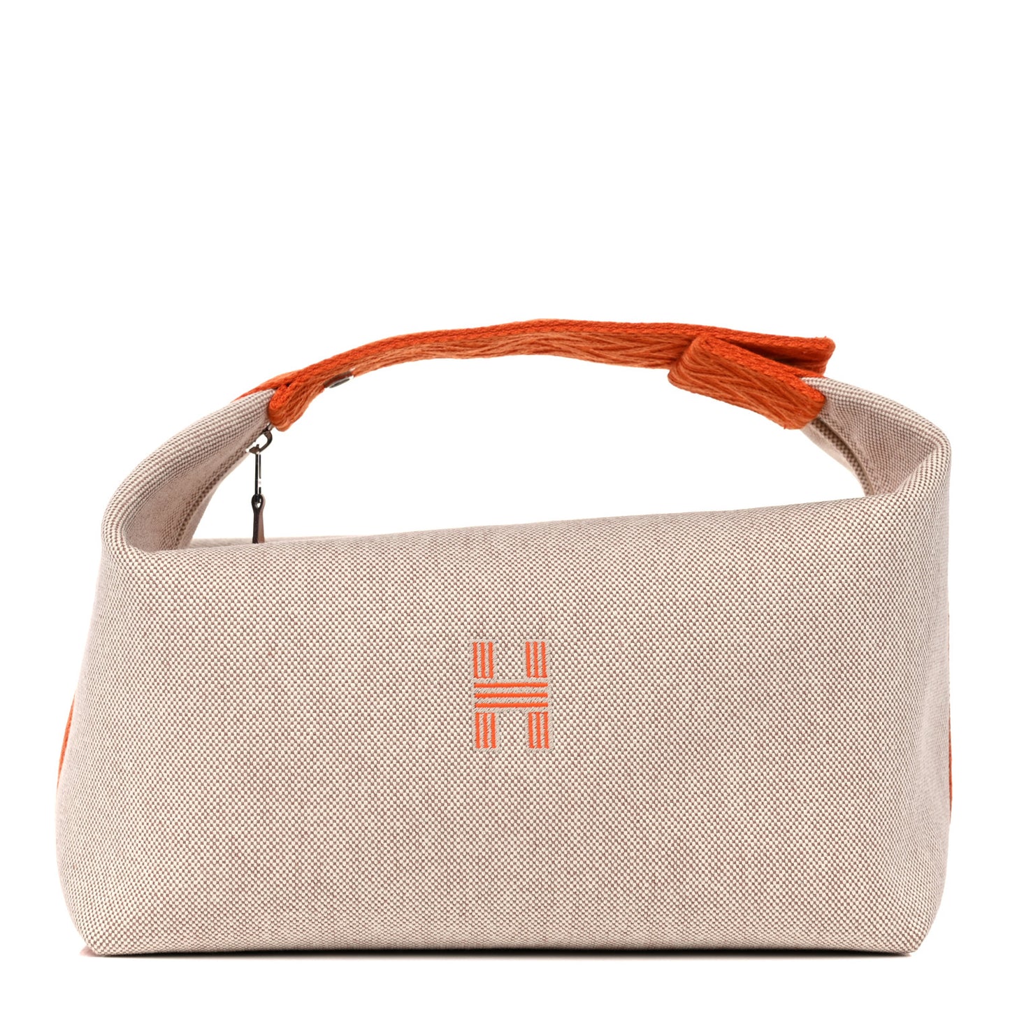 Canvas Small Bride-A-Brac Pouch Natural Orange