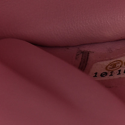 Chanel Terry Cotton Canvas Printed Large CC Tote Pale Pink 7 of 14