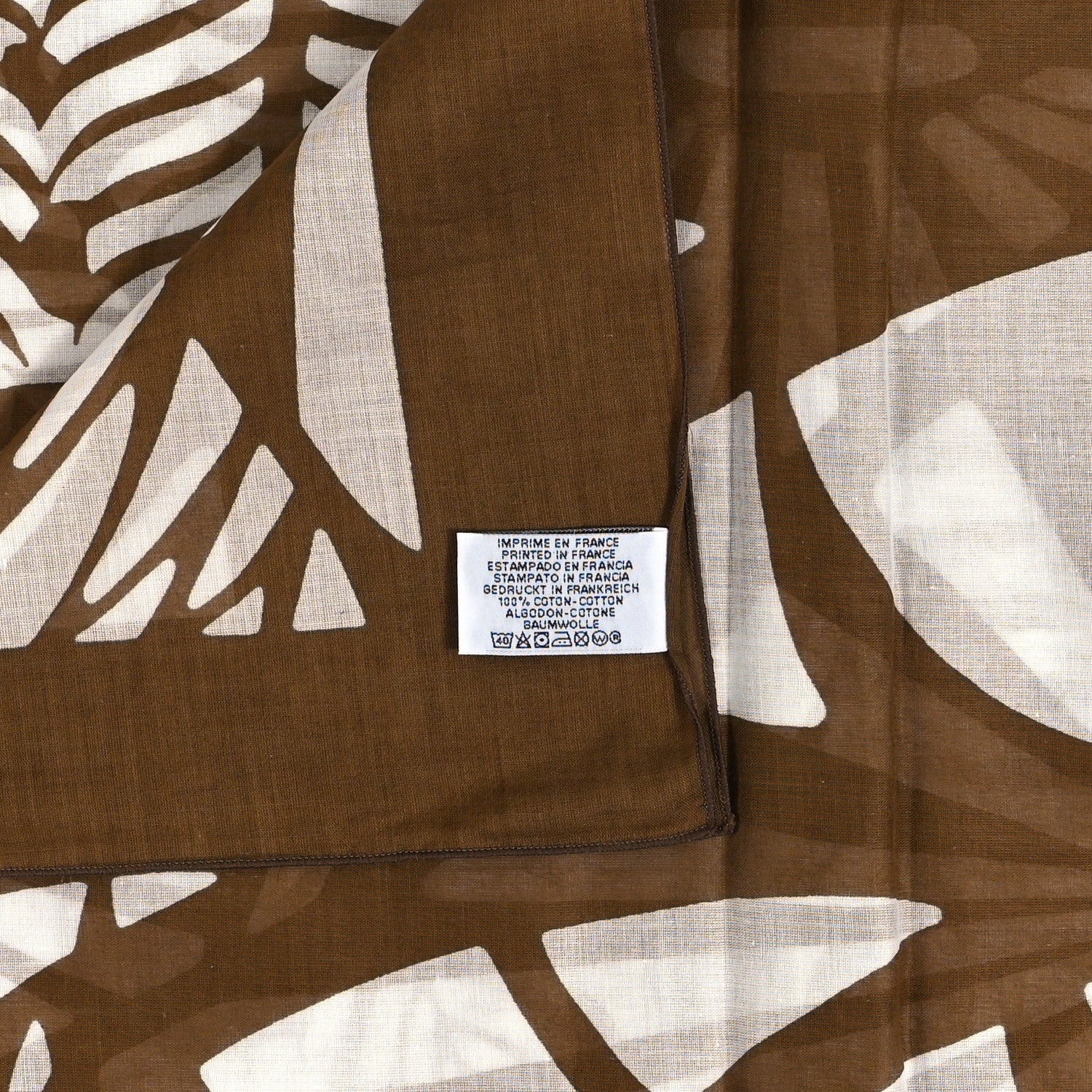 Hermes Cotton Jaguar Quetzal Beach Pareo Camel 3 of 3