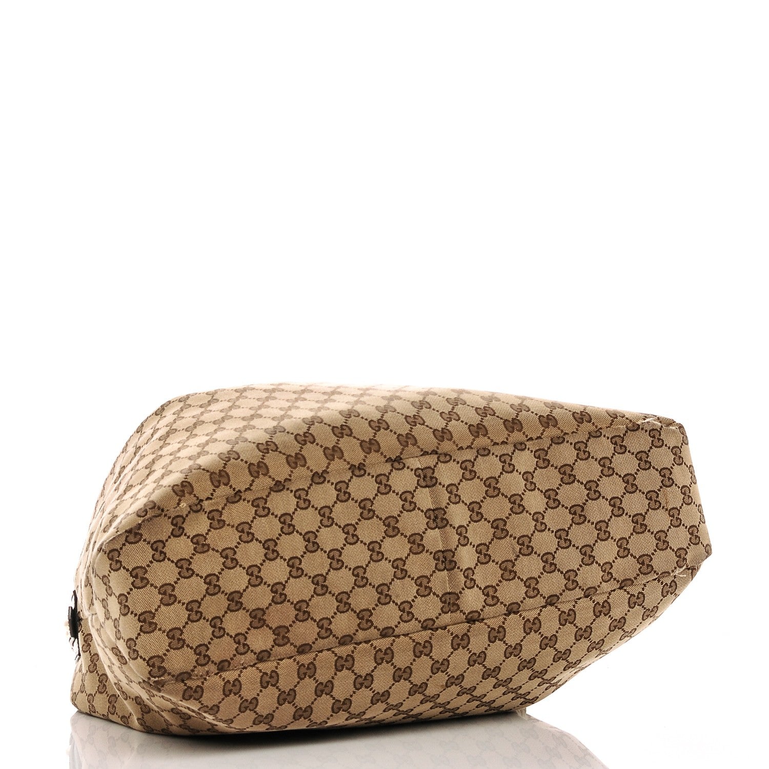 Gucci Monogram Large Horsebit Chain Hobo Dark Brown 4 of 7