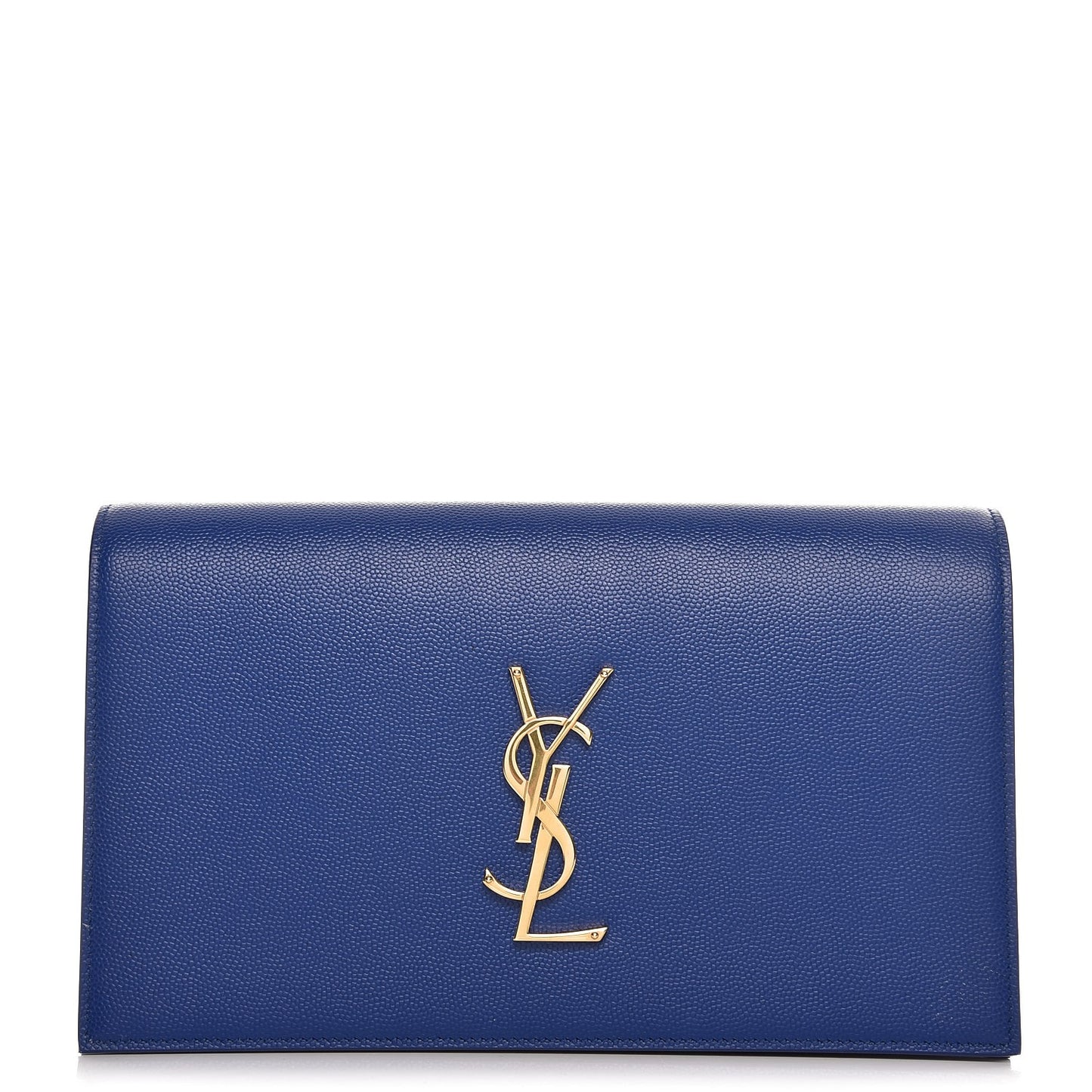 Grain De Poudre Classic Monogram Kate Clutch Outremer