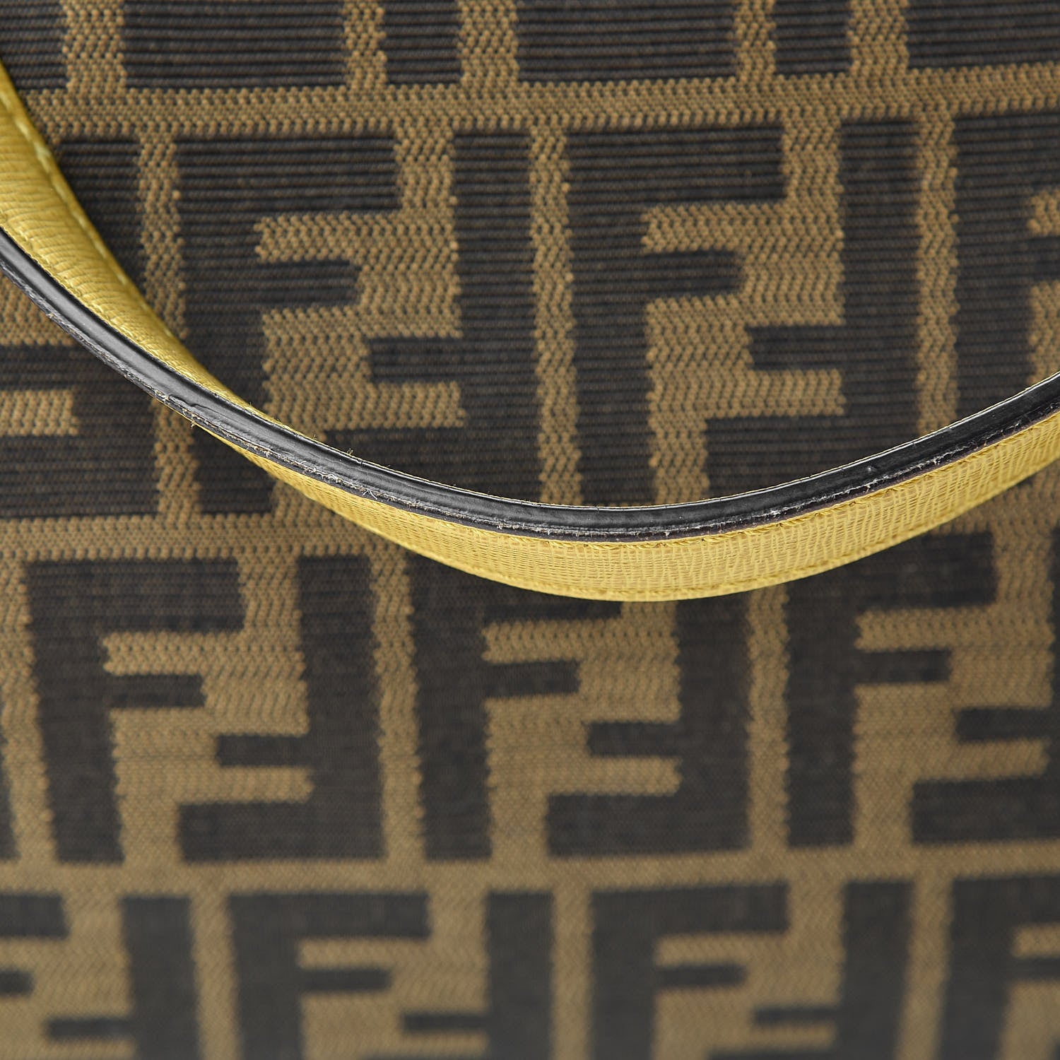 Fendi Zucca Tote Tobacco Yellow 11 of 13