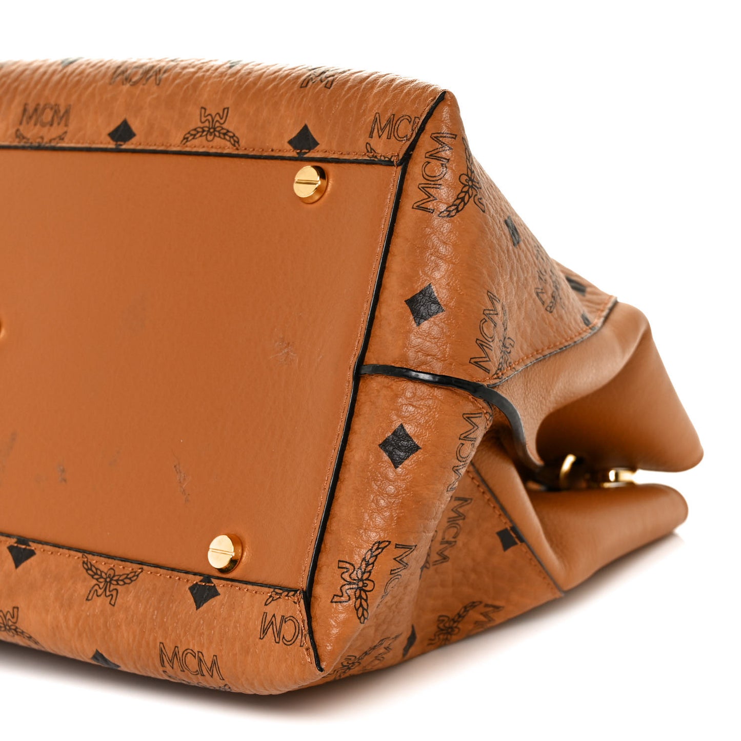 Visetos Large Essential Tote Cognac