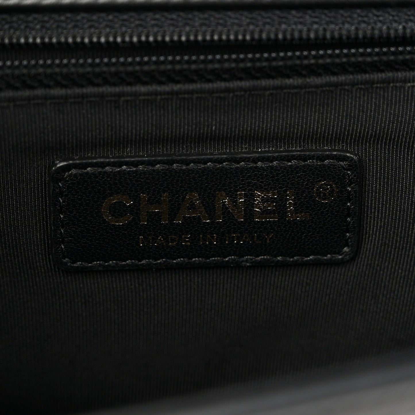 Calfskin Quilted New Medium Boy Flap Black