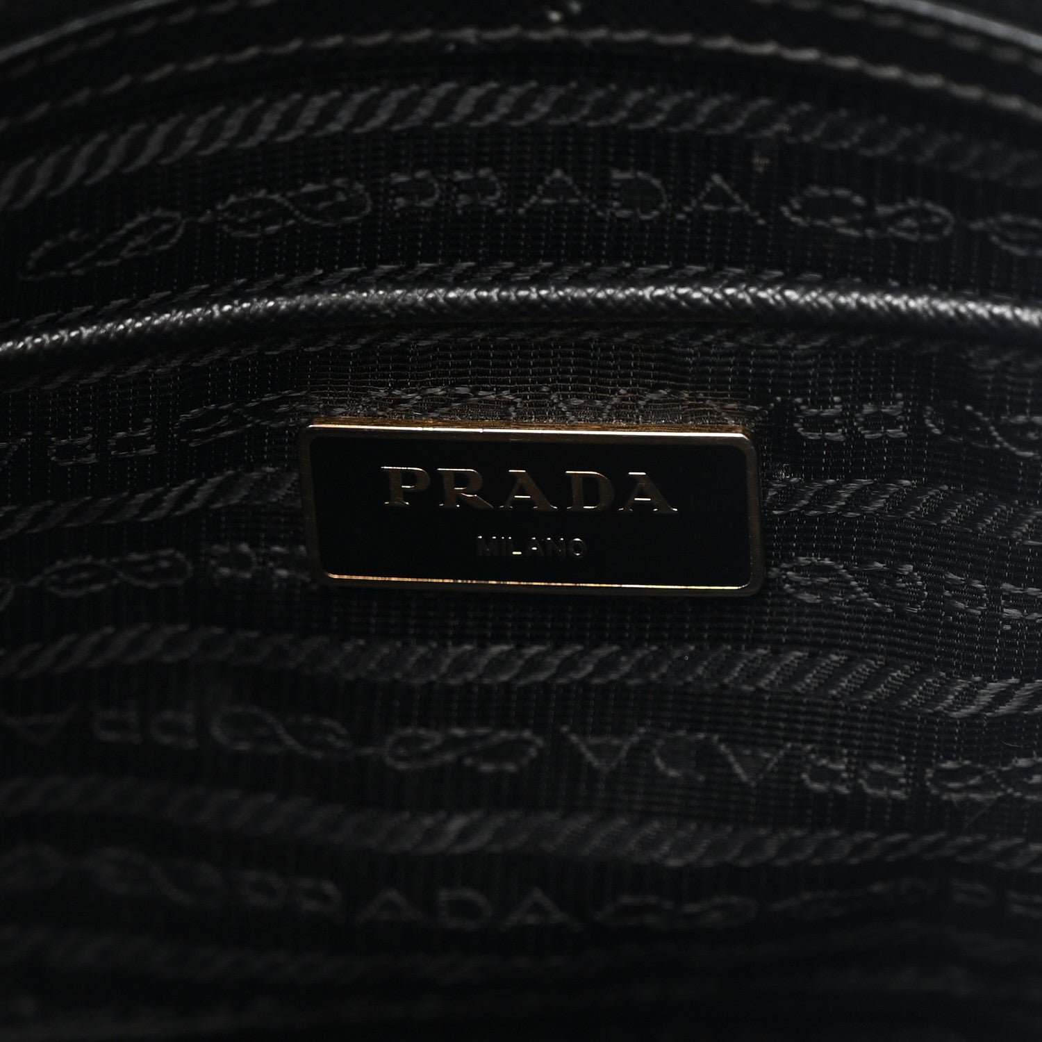 Prada Saffiano Lux Large Tote Black 6 of 11