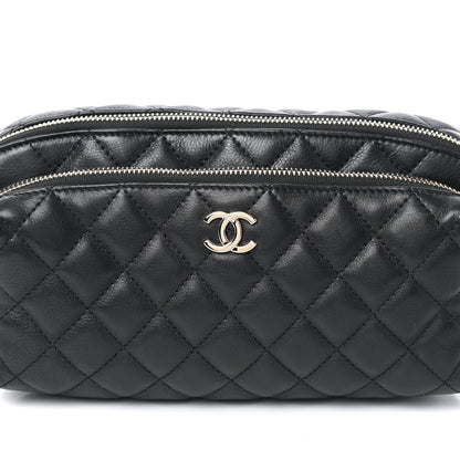 Chanel Calfskin Quilted Waist Bag Black 8 of 10