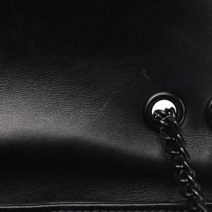 Saint Laurent Calfskin Y Quilted Monogram Small Loulou Chain Satchel Black 8 of 10