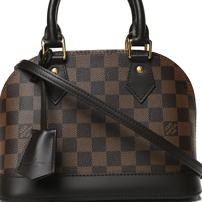 Louis Vuitton Damier Ebene Alma BB 8 of 12
