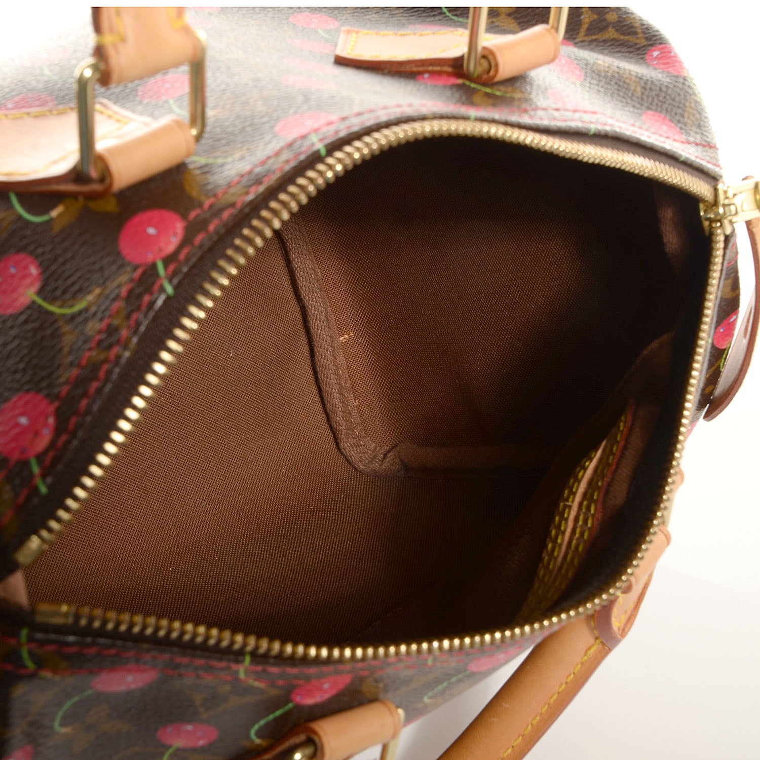Louis Vuitton Monogram Cerises Speedy 25 5 of 7