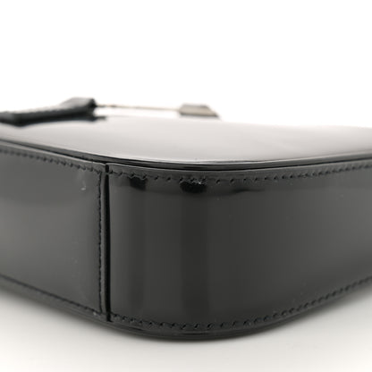 Saint Laurent Patent Calfskin Le 5 A 7 Mini Hobo Black 10 of 12