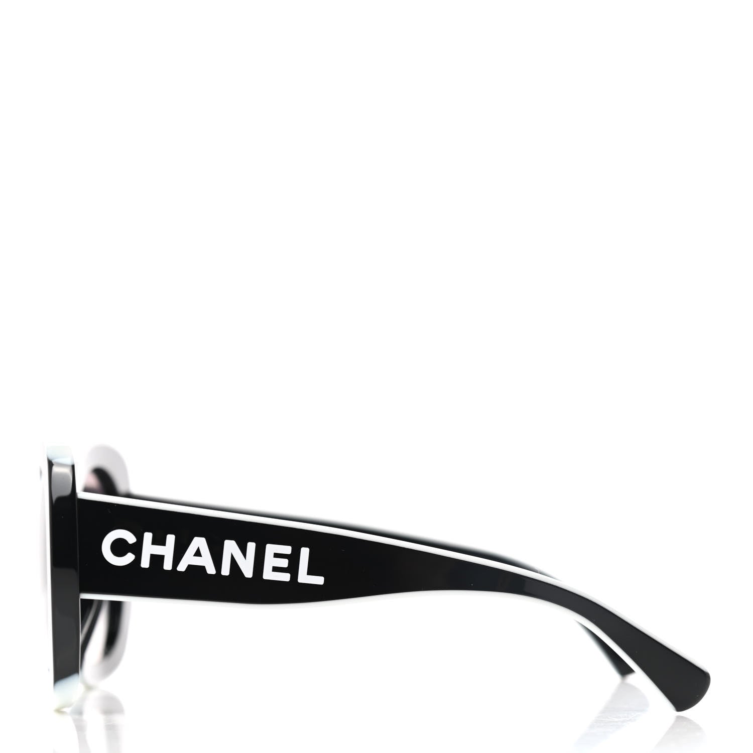 Chanel Acetate Sunglasses 71414A Black 3 of 7