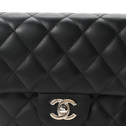 Chanel Calfskin Quilted CC Uniform Flap Belt Bag Black 8 of 10