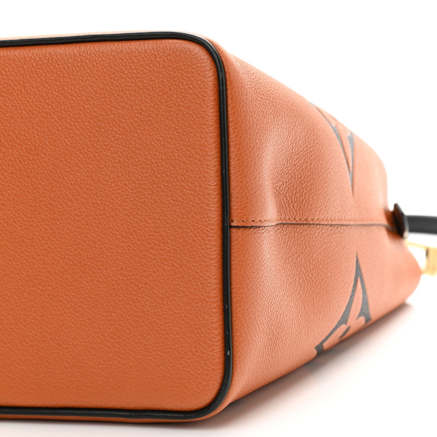 Louis Vuitton Empreinte Monogram Giant Crafty Neonoe MM Caramel Black 12 of 12