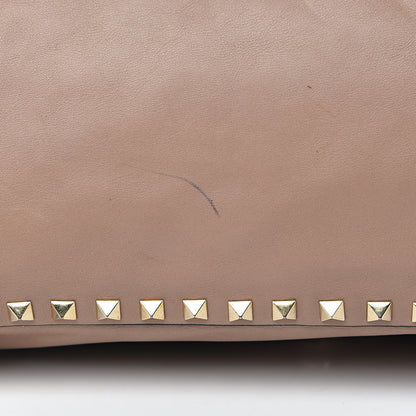 Valentino Garavani Vitello Medium Rockstud Tote Alpaca 12 of 21