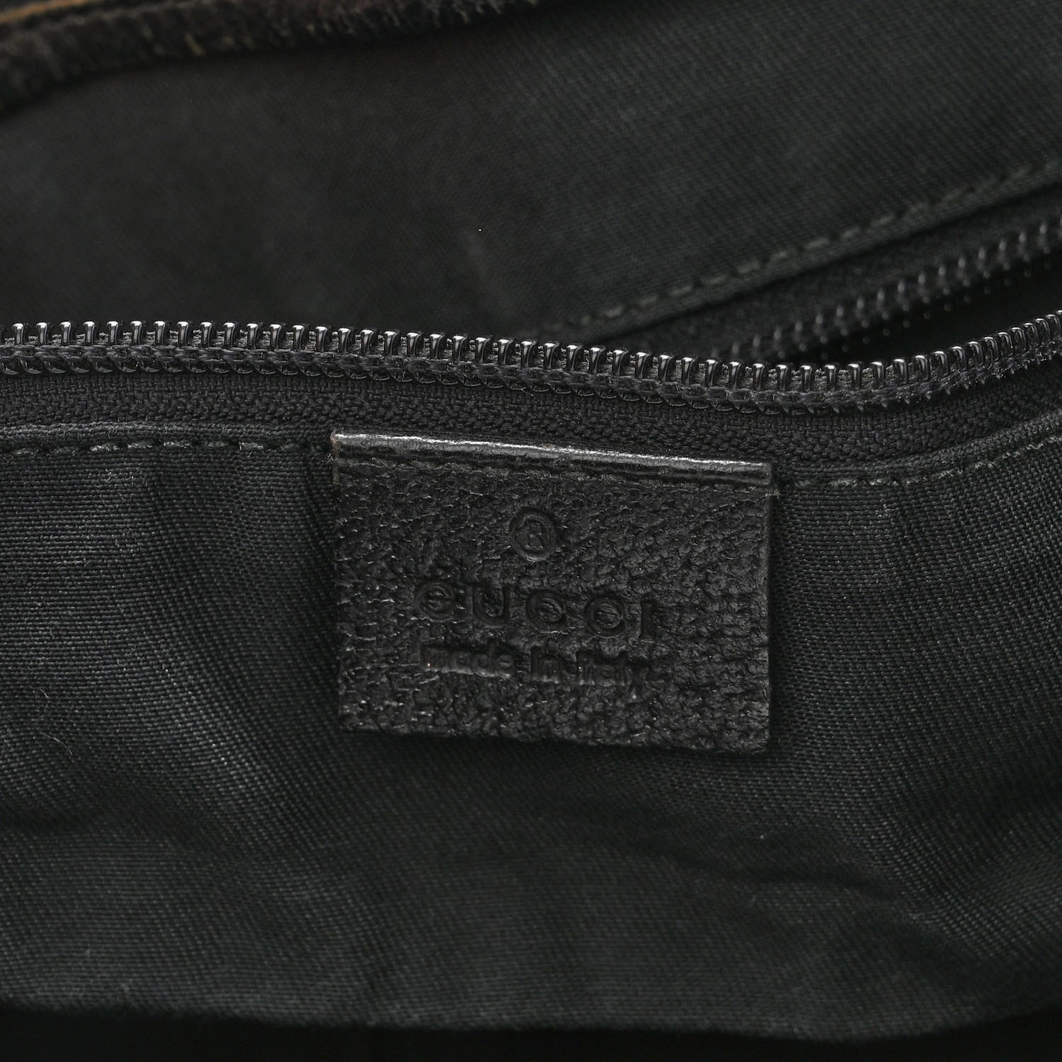 Gucci Monogram Web Medium Flap Messenger Black 6 of 11