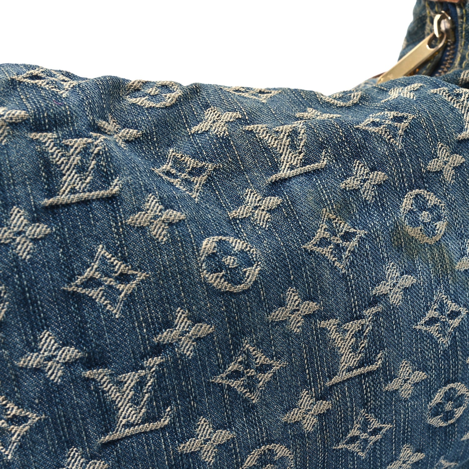 Louis Vuitton Monogram Denim Baggy PM Blue 13 of 14
