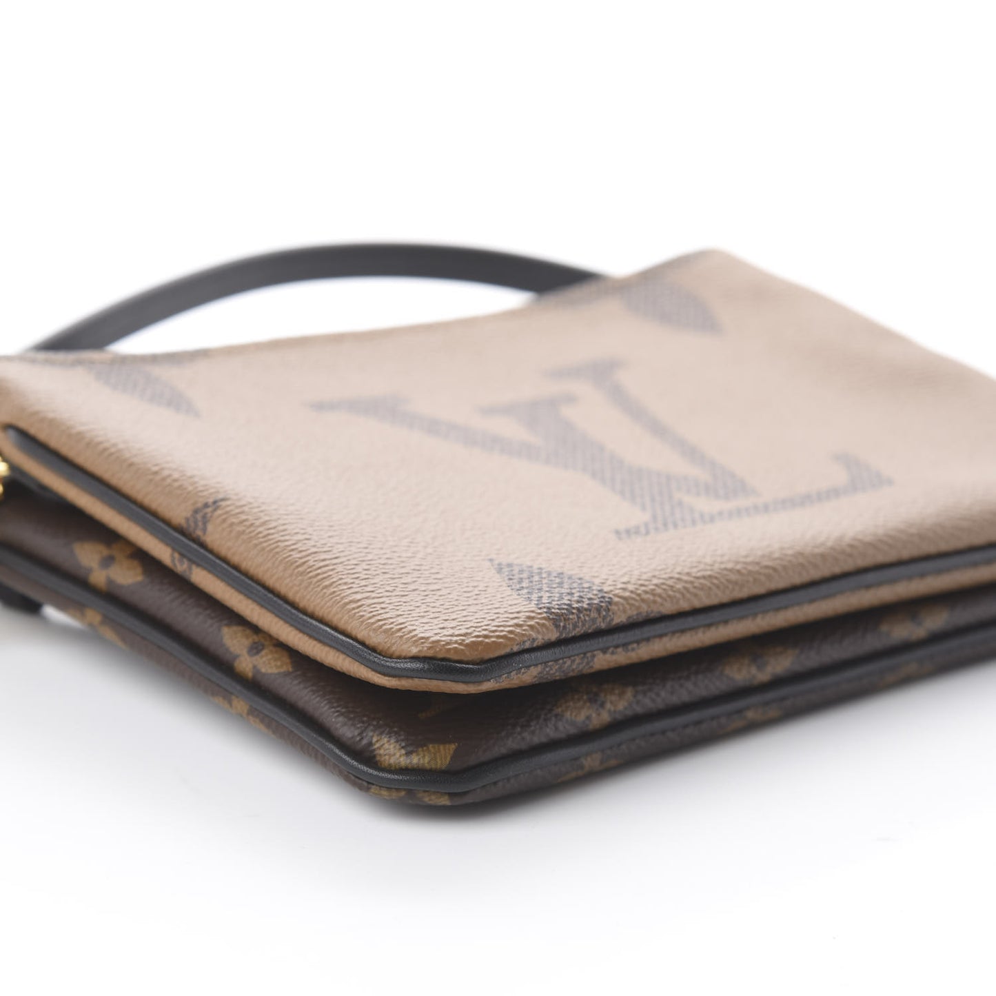 Reverse Monogram Giant Double Zip Pochette