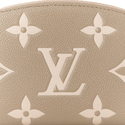 Louis Vuitton Empreinte Monogram Giant Cosmetic Pouch PM Tourterelle Crème 7 of 8