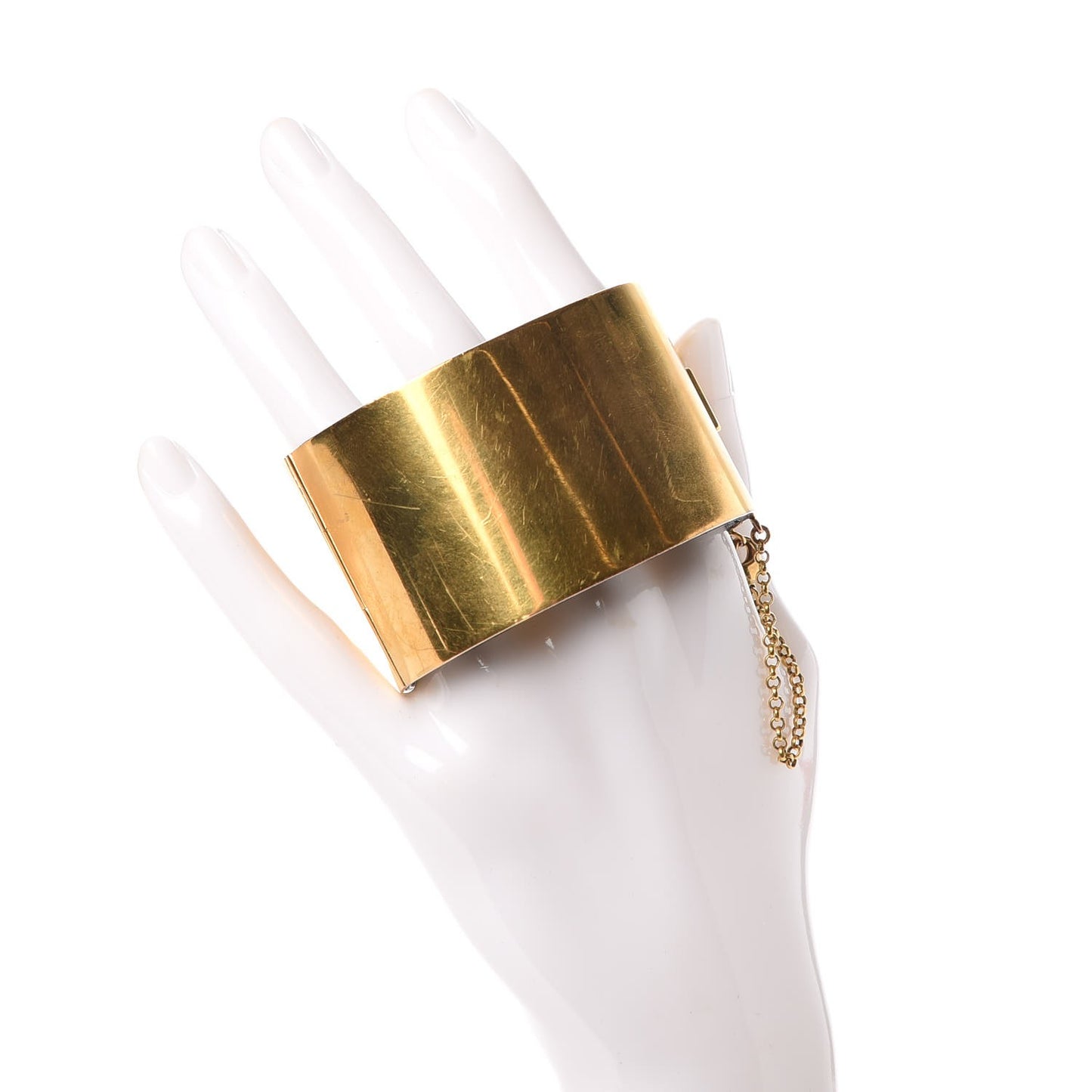 Metal Manchette Cuff Gold