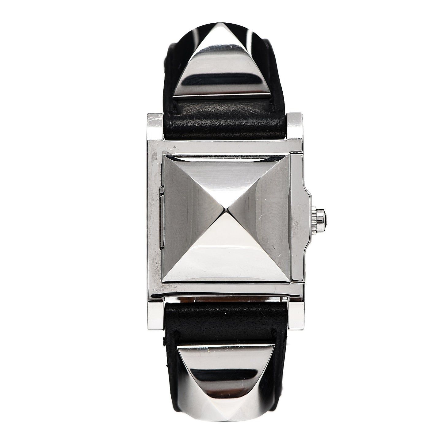 Stainless Steel Epsom 23mm Medor Quartz Watch Noir